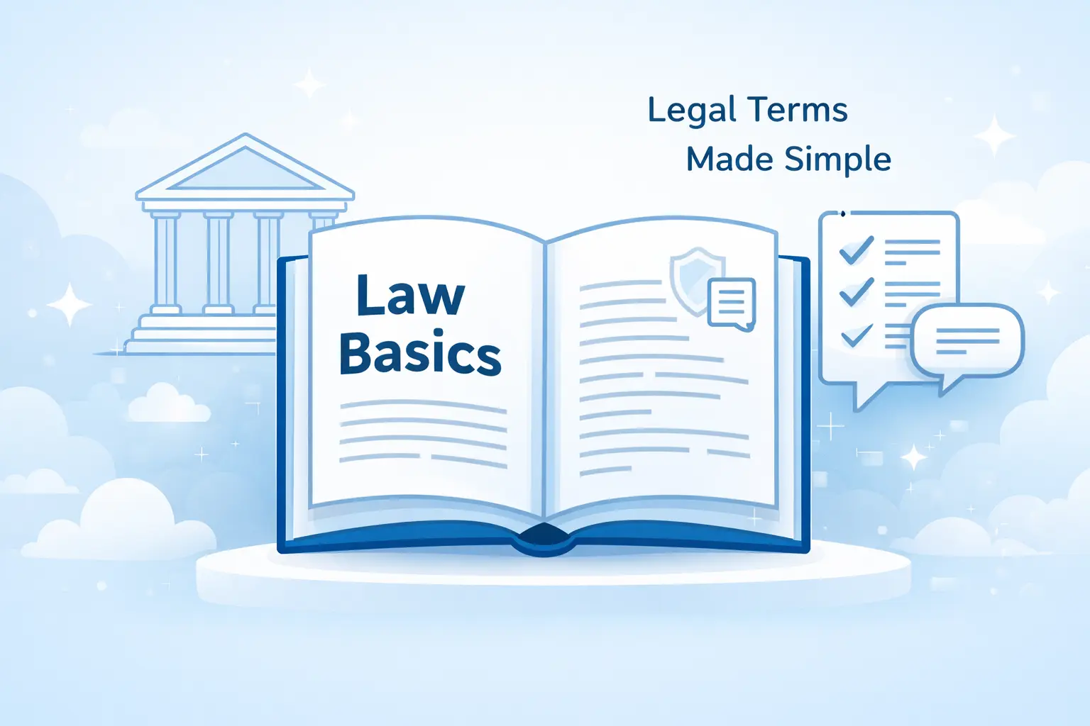 Basic legal terminology explained in plain English (US)