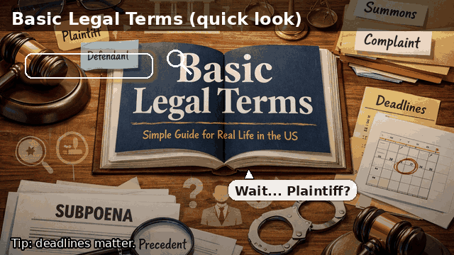 basic legal terms