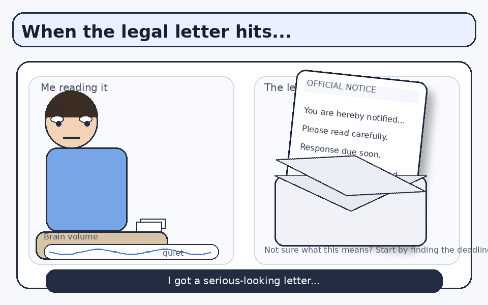 legal letter